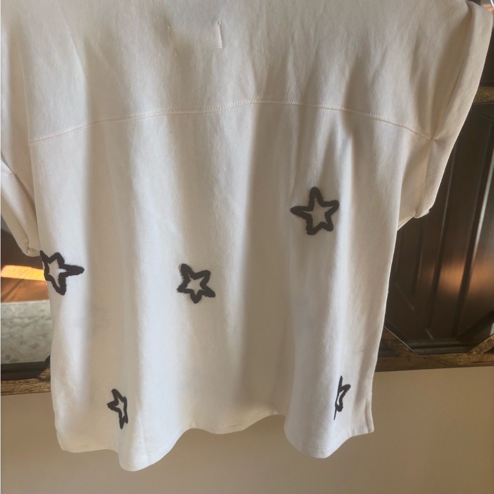 Lou & Grey White Star Kids T-Shirt - Picture 4 of 4